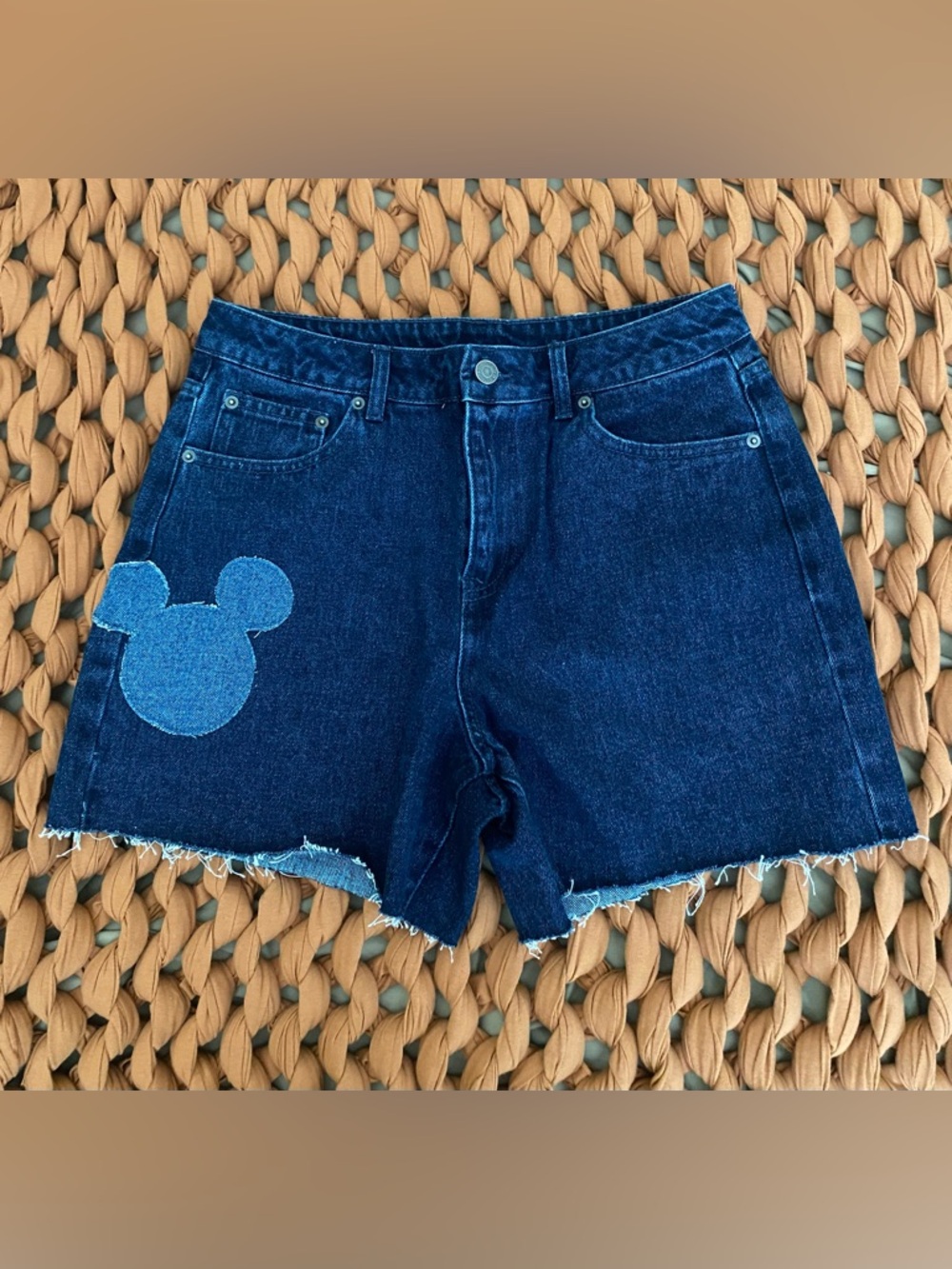 Disney x Forever 21 Mickey Mouse Women’s Denim Shorts